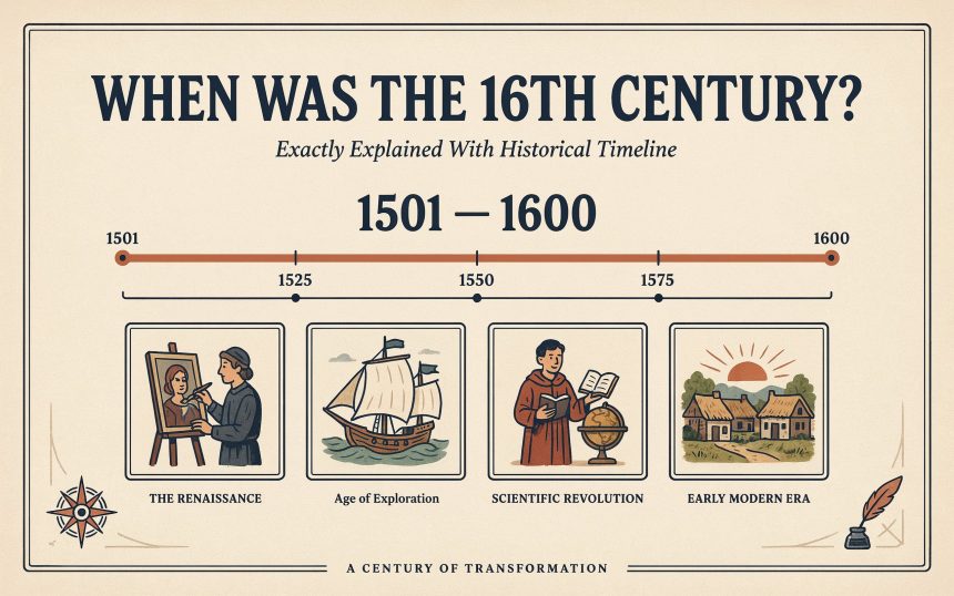 When Was 16th Century Exactly Explained With Historical Timeline