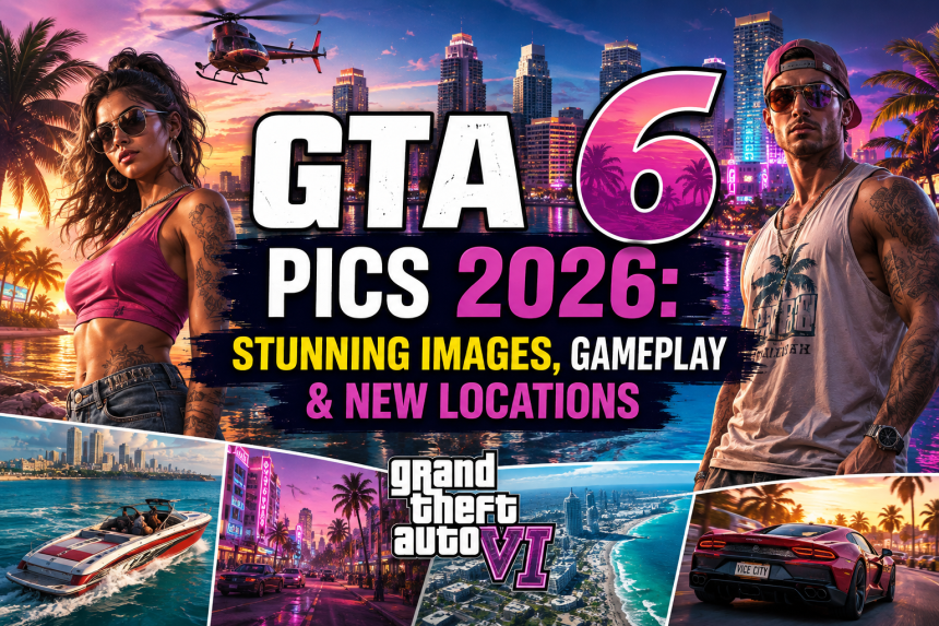 GTA 6 Pics 2026: Stunning Images, Gameplay & New Locations