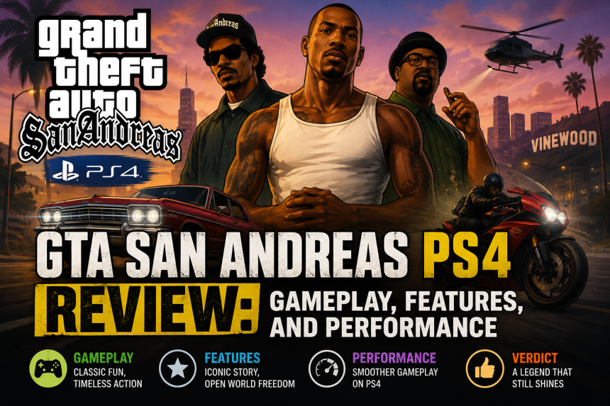 GTA San Andreas PS4 Review: Gameplay, Features, and Performance