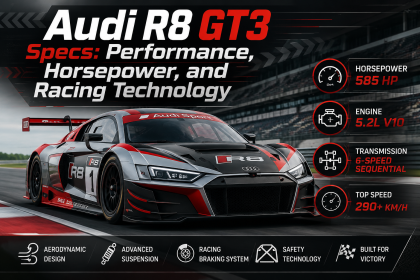 Audi R8 GT3 Specs: Performance, Horsepower, and Racing Technology