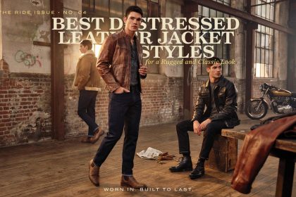 Best Distressed Leather Jacket Styles for a Rugged and Classic Look
