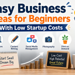 Easy Business Ideas for Beginners With Low Startup Costs