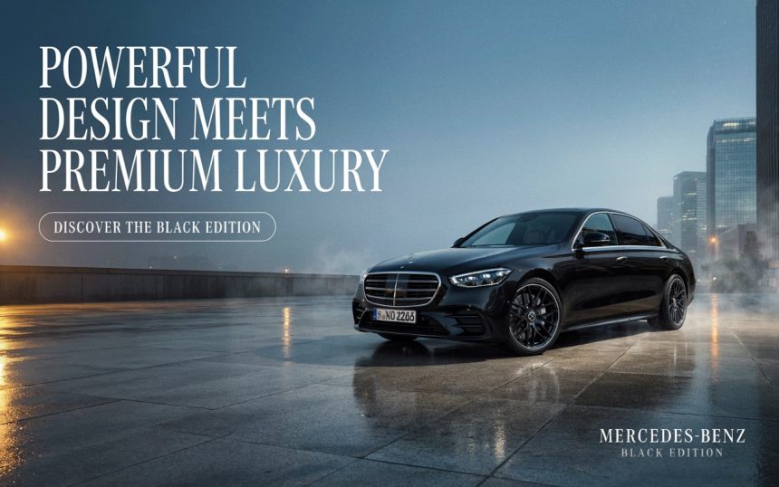 Mercedes Black Edition: Powerful Design Meets Premium Luxury