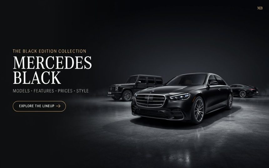 Mercedes Black Cars: Models, Features, Prices, and Style