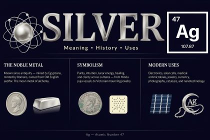 Silver Symbol (Ag): Meaning, History, and Uses