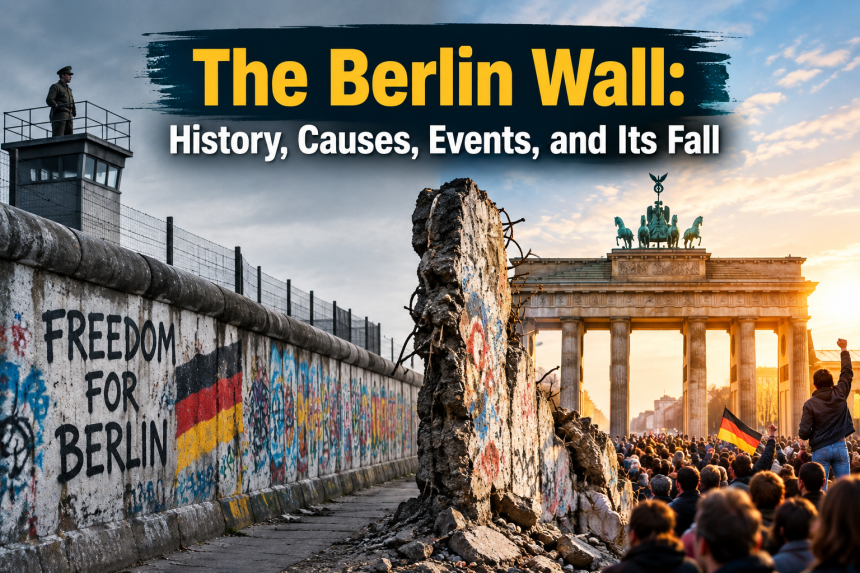 The Berlin Wall: History, Causes, Events, and Its Fall Introduction