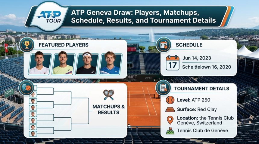 ATP Geneva Draw: Players, Matchups, Schedule, Results, and Tournament Details