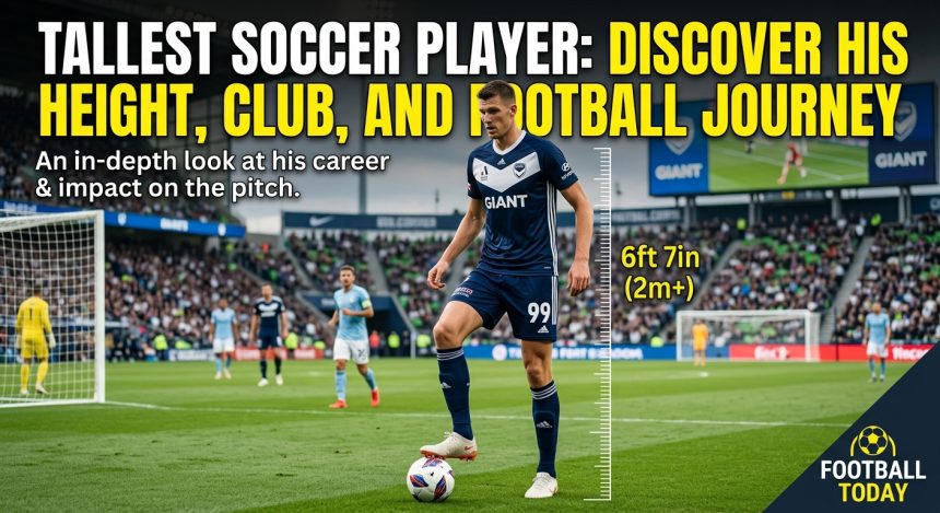 Tallest Soccer Player: Discover His Height, Club, and Football Journey