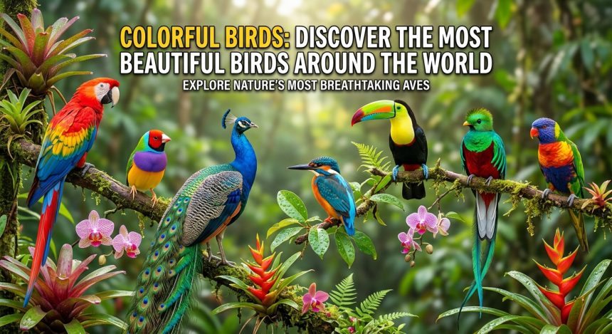Colorful Birds: Discover the Most Beautiful Birds Around the World