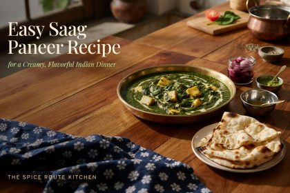 Easy Saag Paneer Recipe for a Creamy, Flavorful Indian Dinner
