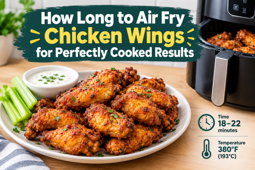 How Long to Air Fry Chicken Wings for Perfectly Cooked Results